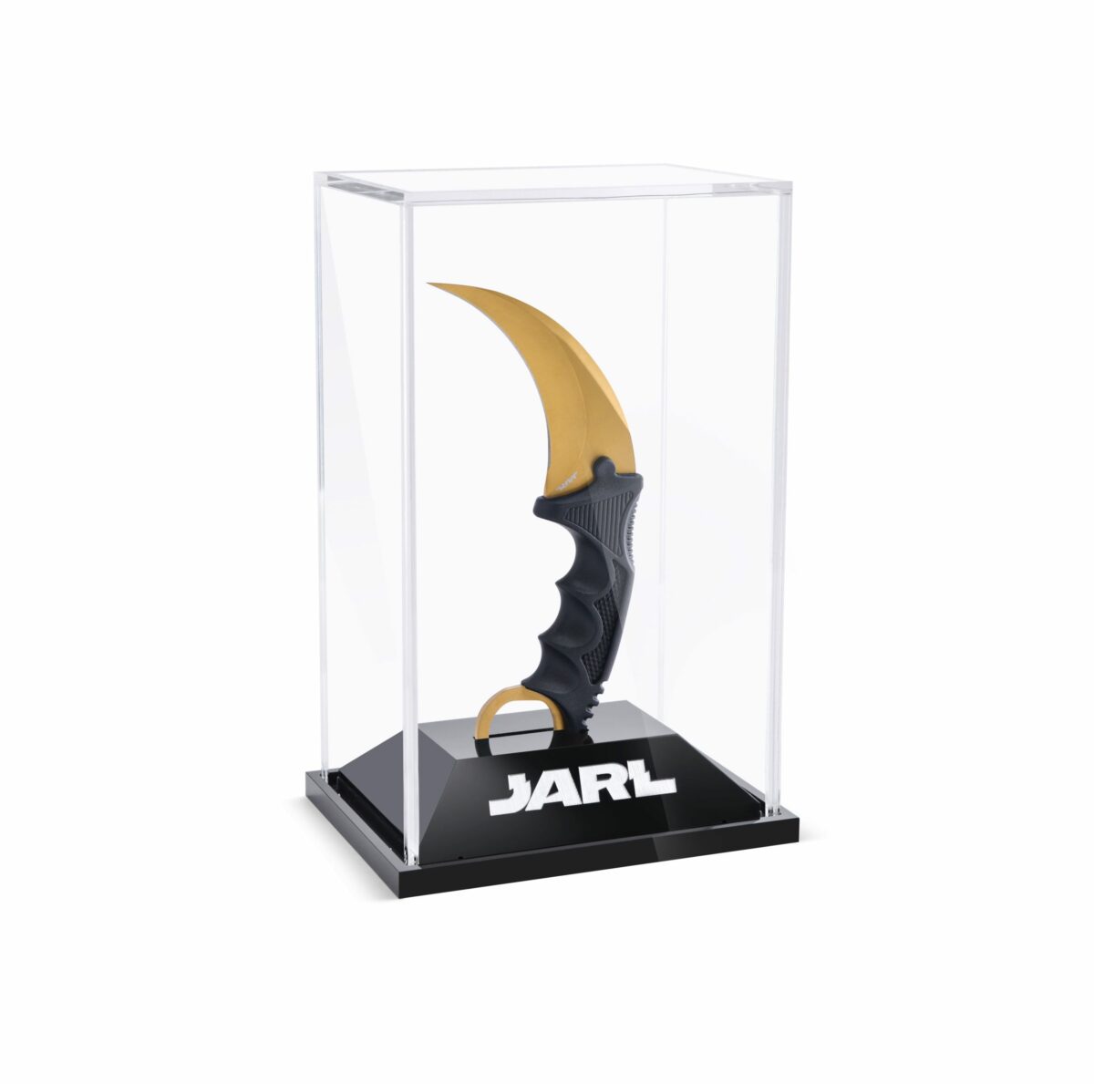 Boite d'exposition premium pour karambit Gold CSGO