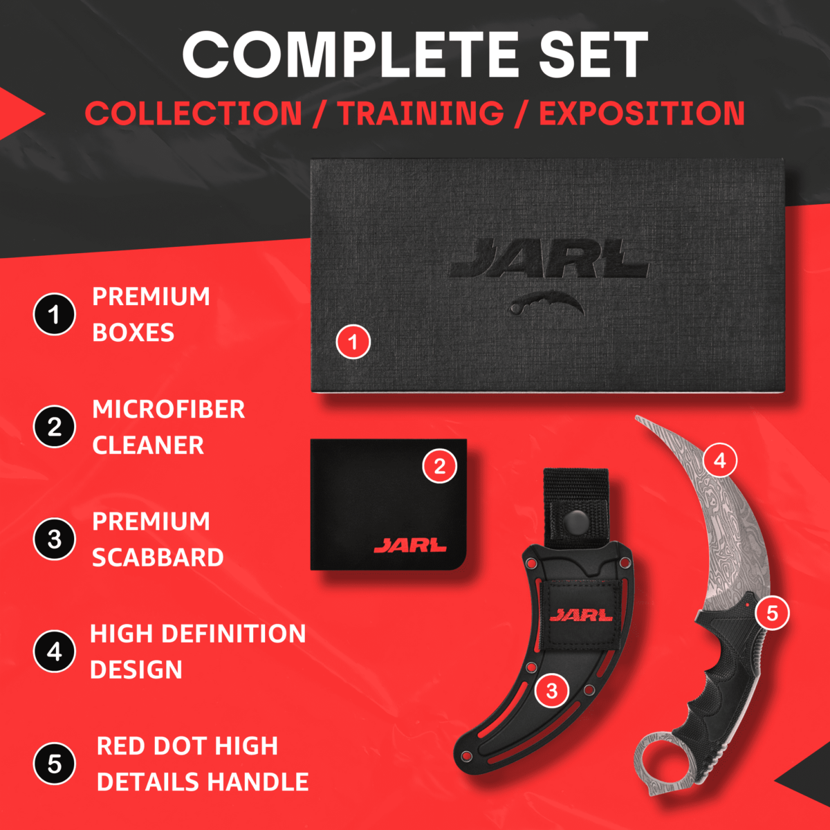 Karambit Elite - Damascus – Image 2