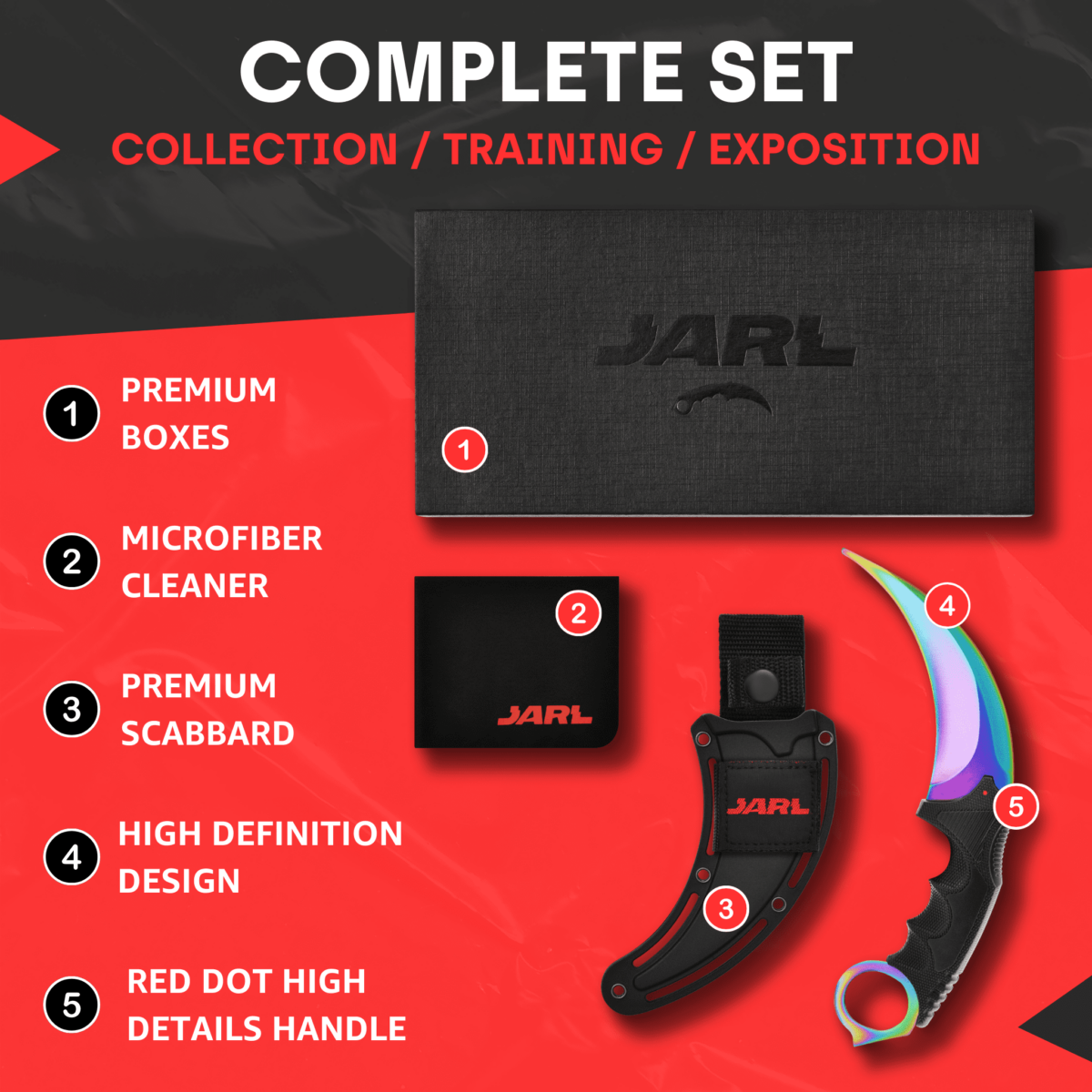 karambit-fade-elite-pack-EN Karambit Elite - Fade - Field Tested – Image 2